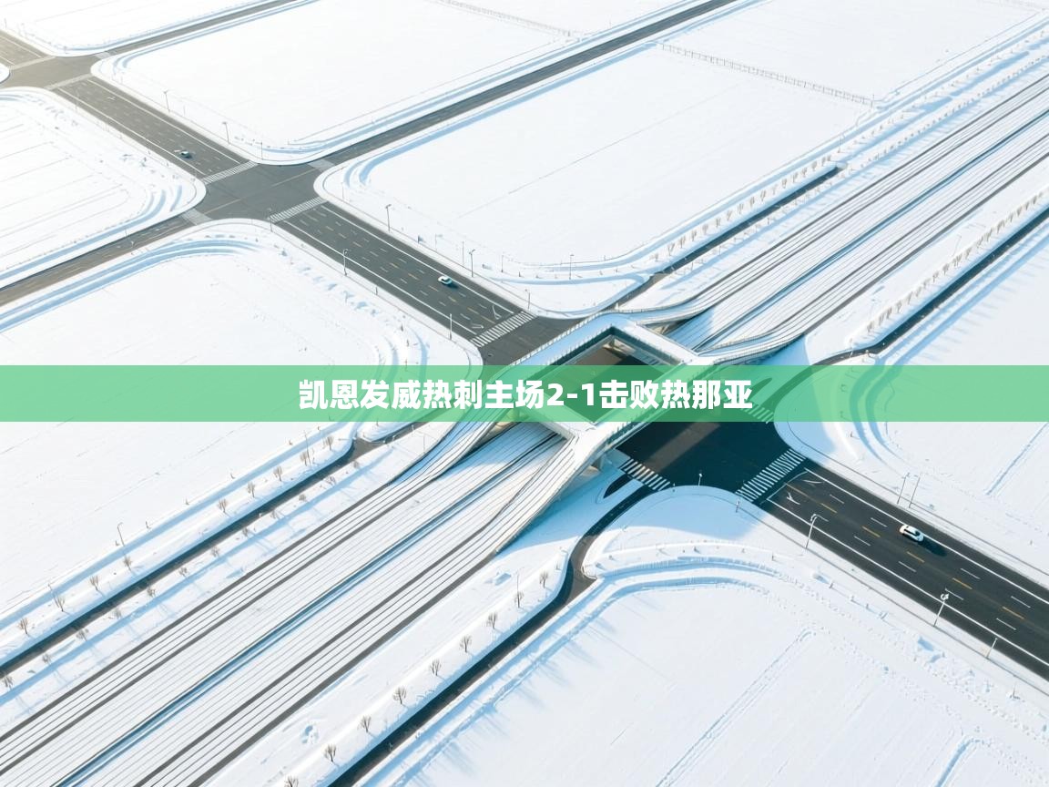 凯恩发威热刺主场2-1击败热那亚 第1张